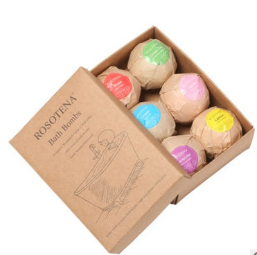 6 pcs Organic Bath Bombs